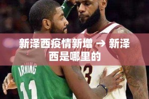 新泽西疫情新增 → 新泽西是哪里的