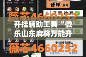开挂辅助工具“微乐山东麻将万能开挂器”(作弊)辅助透视教程