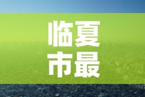 临夏市最新疫情进展：临夏市最新动态