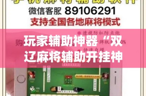 玩家辅助神器“双辽麻将辅助开挂神器”(作弊)辅助透视教程