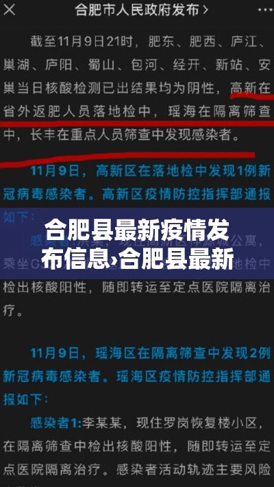 合肥县最新疫情发布信息›合肥县最新疫情发布信息公布 合肥县最新疫情发布信息›合肥县最新疫情发布信息公布