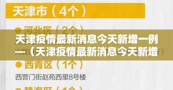 天津疫情最新消息今天新增一例—（天津疫情最新消息今天新增一例病例）