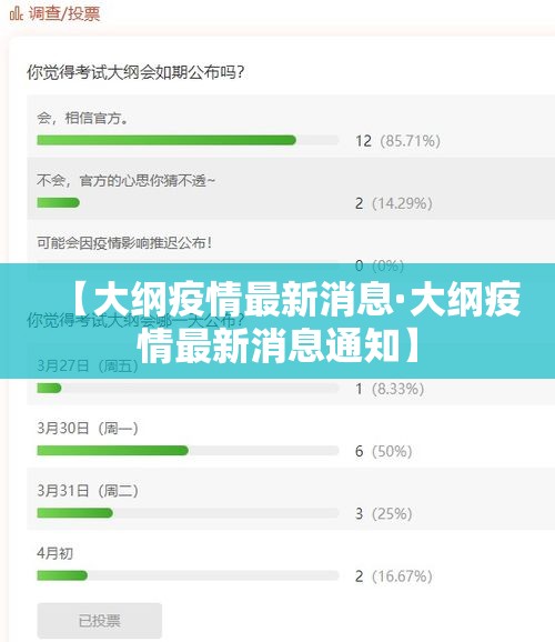 【大纲疫情最新消息·大纲疫情最新消息通知】 【大纲疫情最新消息·大纲疫情最新消息通知】