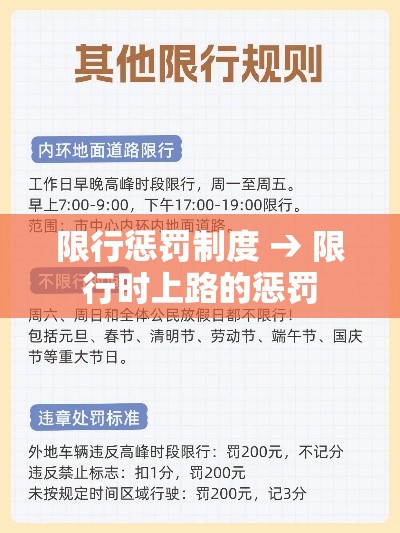 限行惩罚制度 → 限行时上路的惩罚