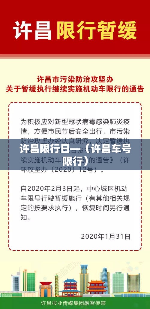 许昌限行日—（许昌车号限行）