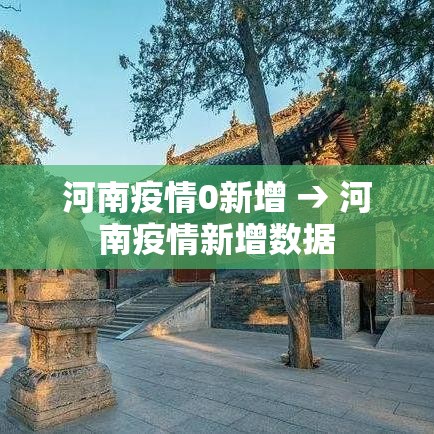 河南疫情0新增 → 河南疫情新增数据 河南疫情0新增 → 河南疫情新增数据