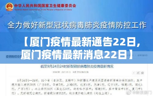 【厦门疫情最新通告22日,厦门疫情最新消息22日】 【厦门疫情最新通告22日,厦门疫情最新消息22日】