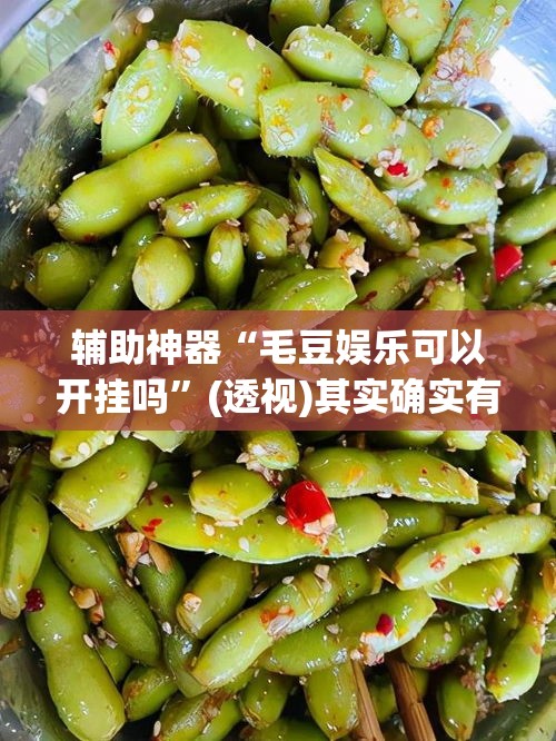 辅助神器“毛豆娱乐可以开挂吗”(透视)其实确实有挂