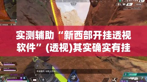 实测辅助“新西部开挂透视软件”(透视)其实确实有挂