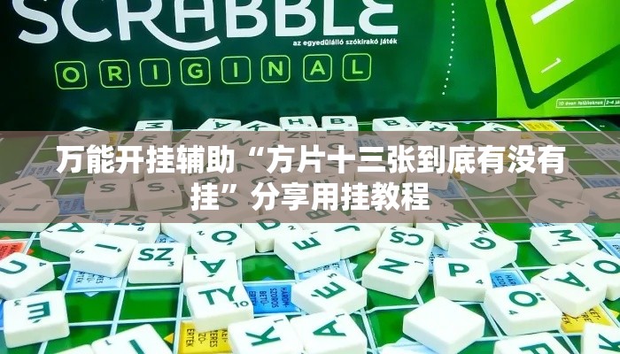 万能开挂辅助“方片十三张到底有没有挂	”分享用挂教程