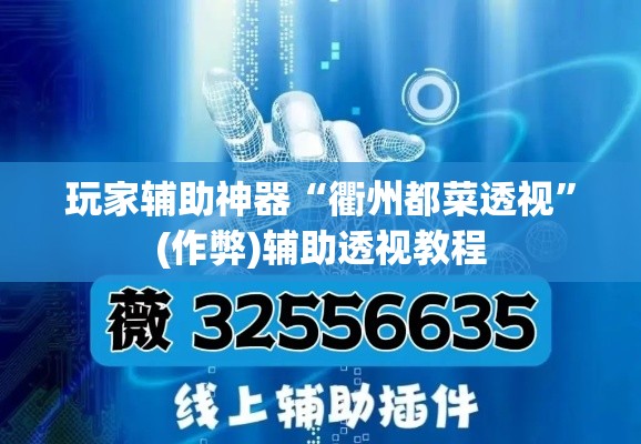 玩家辅助神器“衢州都菜透视	”(作弊)辅助透视教程