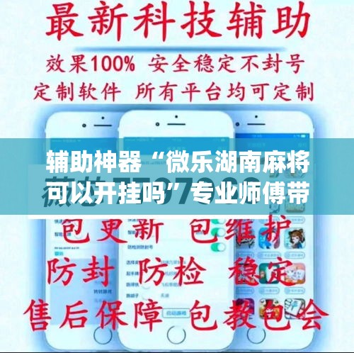 辅助神器“微乐湖南麻将可以开挂吗”专业师傅带你一起了解(确实有挂