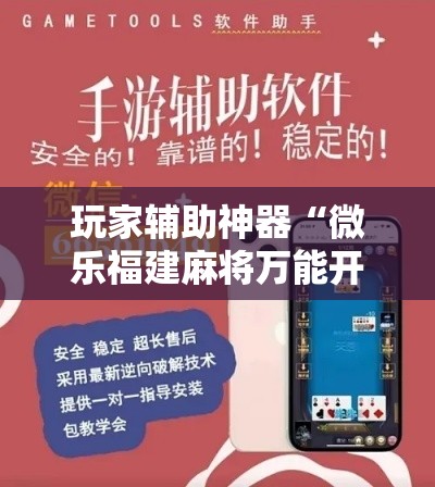 玩家辅助神器“微乐福建麻将万能开挂器通用版”科技辅助神器手机版