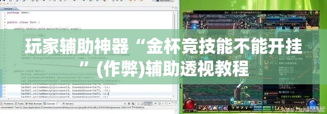 玩家辅助神器“金杯竞技能不能开挂	”(作弊)辅助透视教程