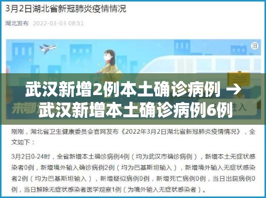 武汉新增2例本土确诊病例 → 武汉新增本土确诊病例6例