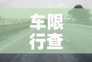 车限行查询›限行信息查询
